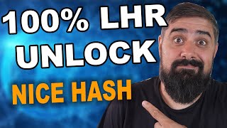 100 LHR UNLOCK на NiceHash [upl. by Ferreby]