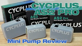 CYCPLUS AS2PRO Mini Bike Pump Review [upl. by Pentha]