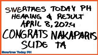 Swertres Today PH is live WATCH Swertres hearing April 8 2024 amp result [upl. by Jo484]