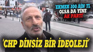 CHP DİNSİZ bir ideoloji Sokak röportajı [upl. by Imotas]