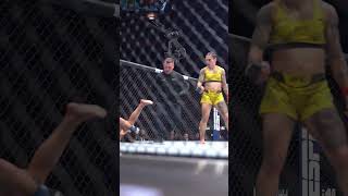 Jéssica Andrade knocks out Mackenzie Dern in Round 2 UFCIndia UFCVegas97 [upl. by Ylera508]