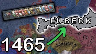 EU4 Lubeck  PEACEFUL TRADERS Taking What Belongs To Them [upl. by Ifill]