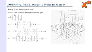 31 Parametergleichung der Geraden [upl. by Dobson]