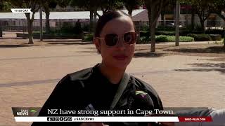 RUGBY  Support for All Blacks in CPT [upl. by Ahsap]