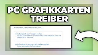 PC Grafikkarten Treiber herunterladen und installieren  Windows Tutorials [upl. by Nirrad]