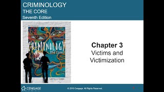 Chapter 03 Lecture on Victims and Victimization [upl. by Eical]