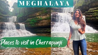 Cherrapunji Meghalaya Travel Guide  Places to visit amp Budget Stay in Cherrapunji  Heena Bhatia [upl. by Enatan]