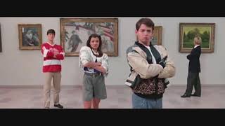 Ferris Buellers Day Off Art Museum Scene 4K Bluray release [upl. by Akimrej]