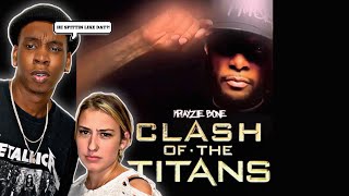 FIRST TIME HEARING Krayzie Bone  Clash Of The Titans REACTION  IS HE ON EMINEM LEVEL👀🤯 [upl. by Dyl]