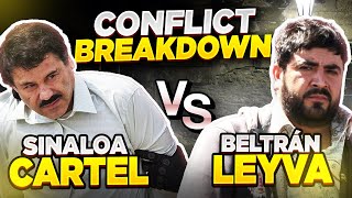 Sinaloa Cartel vs Beltran Leyva Cartel Conflict Breakdown  Water is thicker than Blood War [upl. by Kylander]