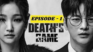 Deaths Game  Korean Drama Explained in hindi  Episode 1 in hindi [upl. by Jacquelynn602]