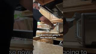 Kitchen cooktop installation 😃 handyman kitchen [upl. by Egwin322]