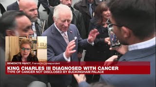 King Charles III diagnosed with cancer will receive regular treatment in London • FRANCE 24 [upl. by Shanahan]