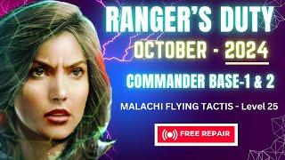 War Commander RANGERS DUTY EVENT  Commander 1 amp 2 Base  Easy amp Free Repair [upl. by Ened]