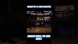 Indoraptor vs Compsognathus  Jurassic World The Game Shorts [upl. by Airamanna]