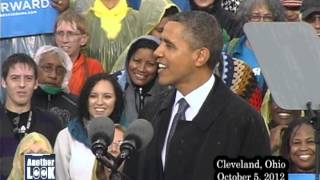 President Barack Obama in Cleveland Ohio [upl. by Zeke]