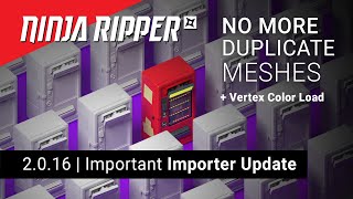 Ninja Ripper 2016  Improved Browser Support  No More Duplicate Meshes  VertexColor Load [upl. by Lesly670]