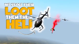 DayZ  COUNTERING A Raid To STEAL The Loot Then STEALING Their HELI [upl. by Nicolau920]