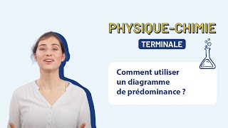 PhysiqueChimie Terminale  Comment utiliser un diagramme de prédominance [upl. by Caasi]