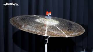 Anatolian Dry Series Crash 17quot cymbal sound check by Cleverson Silva [upl. by Suter]