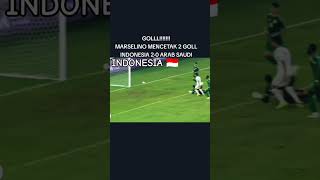 🔴Gol spektakuler  INDONESIA  VS ARAB  INDONESIA BISA feedshorts afc bola musik music [upl. by Euqirdor297]