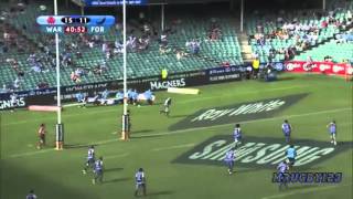 Waratahs Vs Force Highlights  Rd 2 2014 [upl. by Dugaid195]