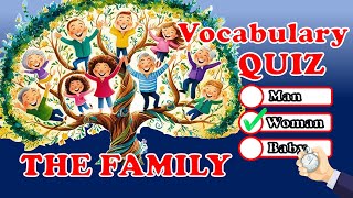 Family Members Quiz Game CAN YOU SCORE 1212 [upl. by Jock906]