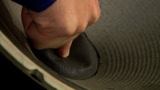 CNET How To  Fix a dented speaker cone [upl. by Reiners]