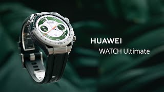 HUAWEI WATCH Ultimate Review The Smartest Luxury Watch [upl. by Adelice]