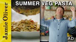 Summer Veg Pasta  Jamie Oliver [upl. by Yatnahs285]