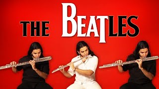 ELEANOR RIGBY  The Beatles flute amp bass flute cover [upl. by Ikcir]