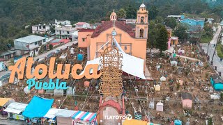 Fiestas patronales en ATOLUCA Teziutlan 2024 [upl. by Noisla]