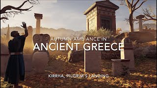 Ancient Greek Town in Fall  Pilgrims Landing  Autumn Ambiance  Assassins Creed Odyssey [upl. by Jordana17]