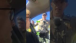 Cop threatens to pepper spray him for not cooperating 😳🤯 [upl. by Enomed781]