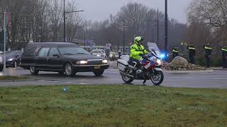 Uitvaart politie agent 220122 [upl. by Henderson]