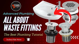 ✔️🔴 All about waste fittings  A best basin waste fittings tutorial  ✔️🔴 [upl. by Acinnor]