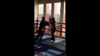 Yesenia quotLa Niñaquot Gomez haciendo Sparring previo a su pelea este 28 Feb [upl. by Misab]