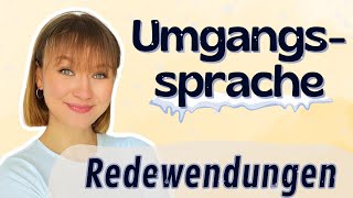 Deutsche Umgangssprache lernen  Winterliche Redewendungen ❄️ [upl. by Arocet]