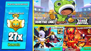 BEDAVA 27X MELEK ŞEYTAN HEDİYESİ  BLACK FRIDAY  BEDAVA SB KOSTÜM  Brawl Stars [upl. by God355]