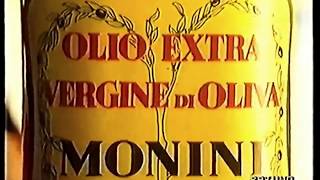 Olio extra vergine Monini 1990 Una spremuta di olive [upl. by Felizio441]