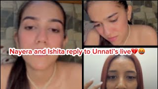 Nayera and Ishita reply to Unnati and Digvijay 🤬Nayera said Unnati has boyfriend 🥹splitsvillax5 [upl. by Sinclare]