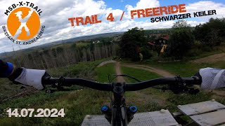 Bikepark St Andreasberg MSBX 2024  Trail  Strecke 4 Freeride Schwarzer Keiler [upl. by Niala470]