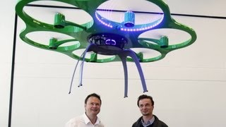 Drohne mit Kamera aus Kassel Aibotix baut Flugkörper für zivile Nutzung [upl. by Willing]