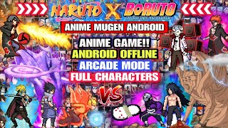 NEW UPDATE‼️ NARUTO X BORUTO MUGEN BEST CHARACTERS Anime War Mugen Android [upl. by Anailuig]