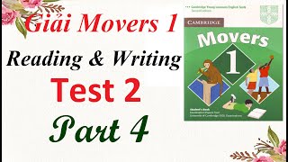 Movers 1 Test 2 Part 4 Ms Diễm English [upl. by Ahsenyt]