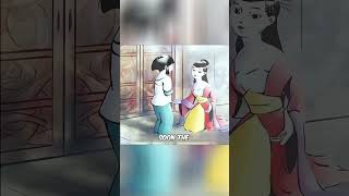 In this strange world only girls with small feet get married shorts viralshorts anime animation [upl. by Notelrac]