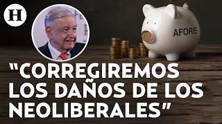 AMLO celebra aprobación del Fondo de Pensiones para el Bienestar en la Cámara de Diputados [upl. by Rovelli634]