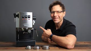 Gaggia Classic Pro Review Amazons Bestselling Prosumer Espresso Machine [upl. by Amehsat]