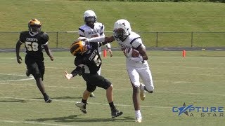 Youth Football Highlights  Dre Stewart 2017 Kell Longhorns [upl. by Rolyat]