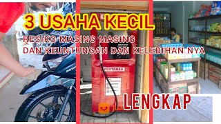 Usaha Kecil Menengah Untuk Pemula Keuntungan dan Kekurangan 3 Usaha iniusahamodalkecil [upl. by Krysta]